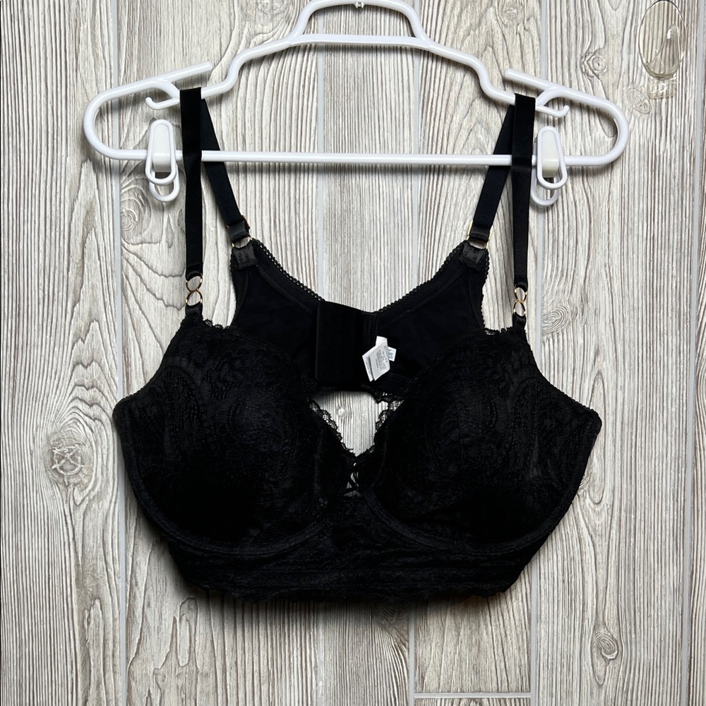 Aerie Black Lace Bra 40D